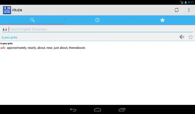 French-English android App screenshot 0