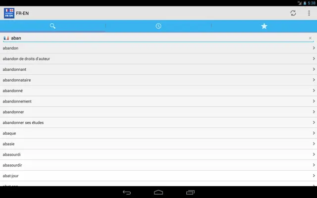 French-English android App screenshot 11