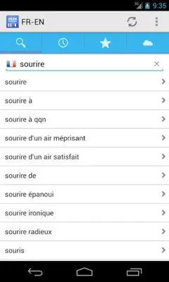 French-English android App screenshot 13