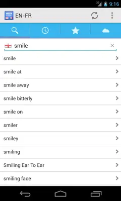 French-English android App screenshot 16