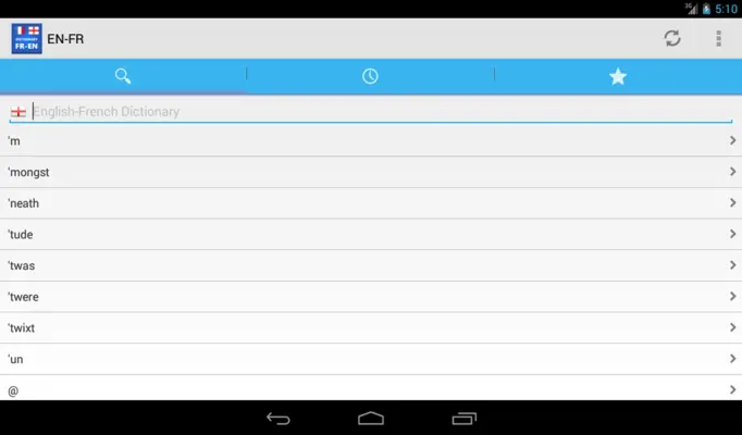 French-English android App screenshot 3