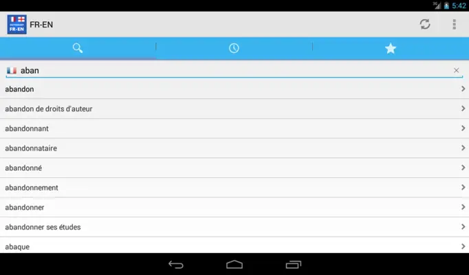 French-English android App screenshot 4